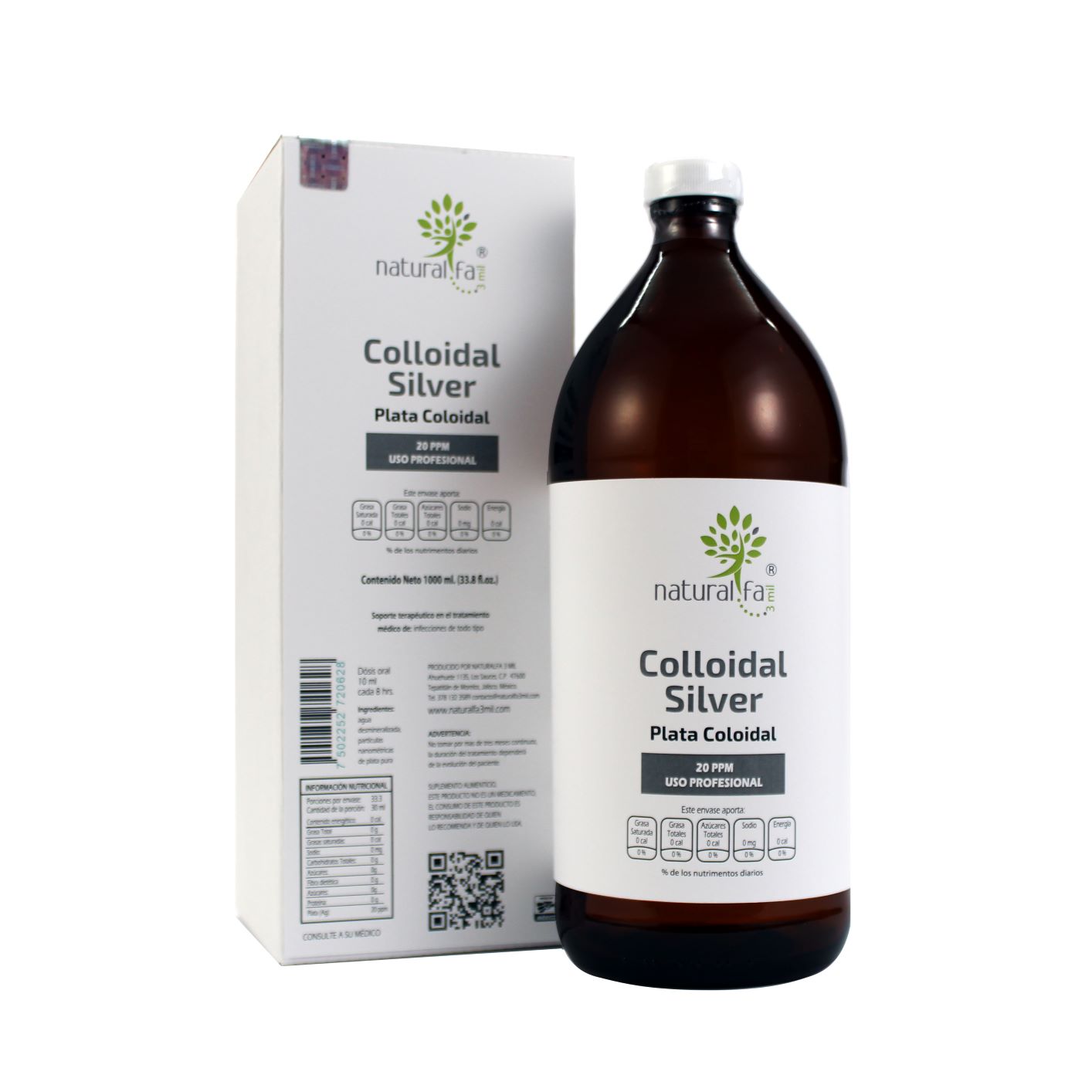 PLATA COLOIDAL x 100 ml - Natural Dietética Online
